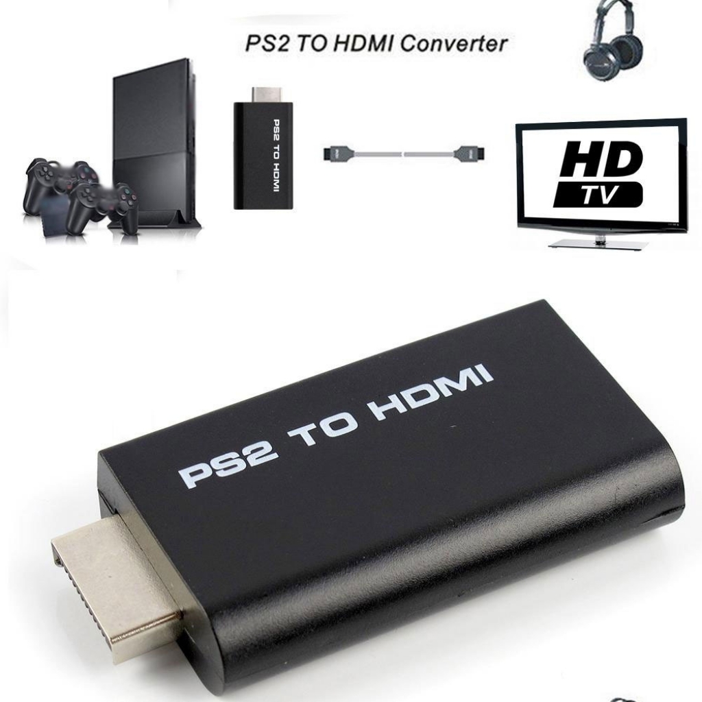 ADAPTADOR PS1 PS2 Y PS3 A HDMI Playstation 2 Accesorios Playstation 2