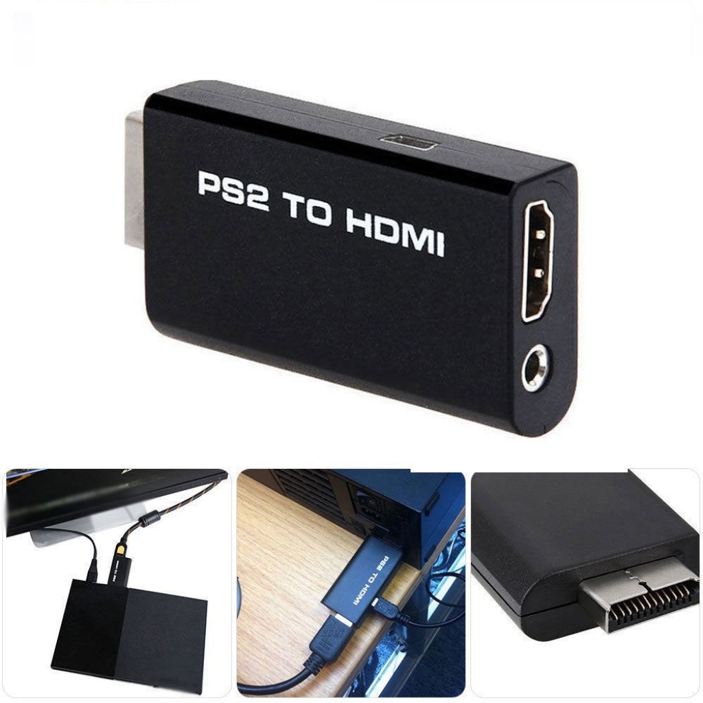 Adaptador A/V a HDMI compatible con PS2 y PS3 : Precio Guatemala