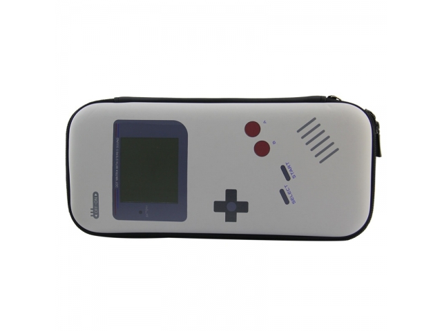 FUNDA ESTUCHE TRANSPORTE PROTECTORA RIGIDA NINTENDO SWITCH diseño game boy. PROTEGE LA CONSOLA CUANDO NO LA ESTAS USANDO O PARA TRANSPORTARLA SIN RIESGOS