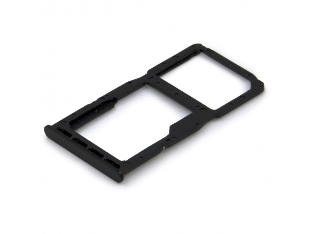 SOPORTE BANDEJA PORTA CHIP SIM HUAWEI P30 LITE DUAL NEGRA