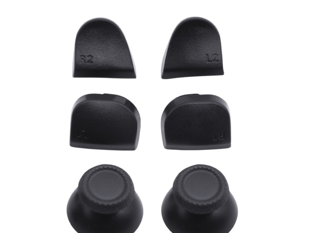 BOTONES EXTERNOS L1 R1 L2 R2 Y 2 GOMA STICK ANALOGICO JOYSTICK PS5 