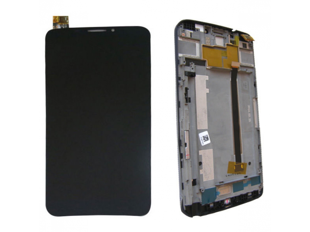 PANTALLA LCD DISPLAY CON TOUCH ALCATEL OT 8020 CON MARCO