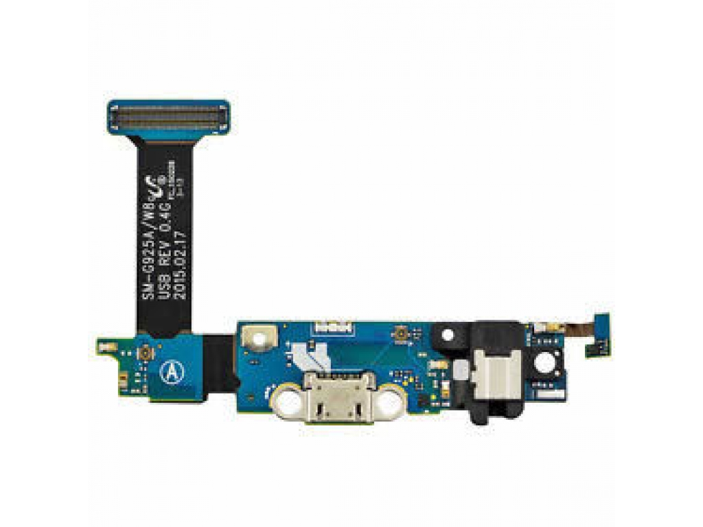 FLEX SAMSUNG G925i GALAXY S6 EDGE CONECTOR CARGA MICROFONO BOTON HOME JACK 3.5