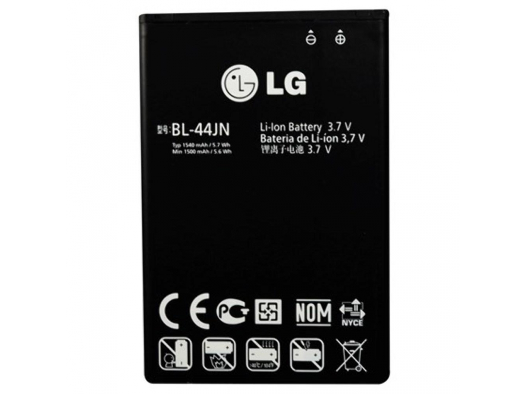 BATERIA LG P970 P690 C660 E510 E730 E400 E610 L3 L4 L5 P705 BL 44JN