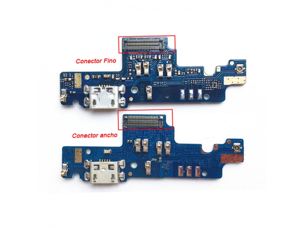 FLEX PLACA CONECTOR DE CARGA Y MICROFONO XIAOMI NOTE 4X CONECTOR FINO