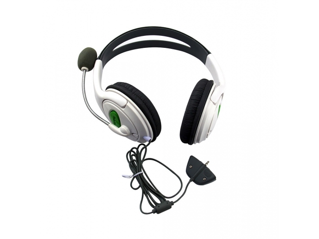 AUDIFONOS STEREO XBOX 360 CON MICROFONO LIVE HEADSET ACOLCHADOS Y CONTROL DE MICROFONO