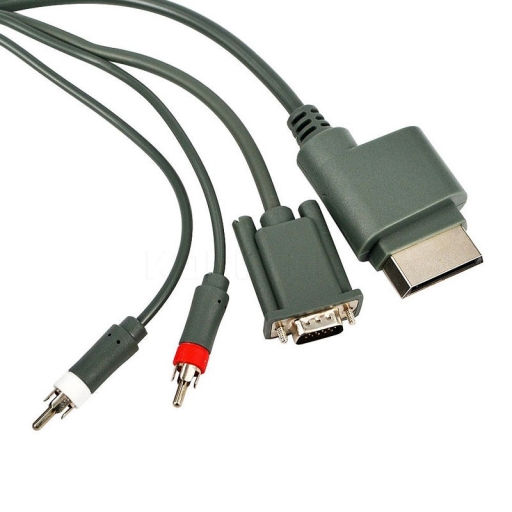 CABLE IMAGEN VIDEO VGA Y RCA AUDIO XBOX 360