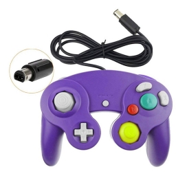 JOYSTICK NINTENDO GAME CUBE Y WII VIOLETA