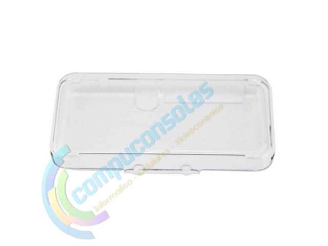 FUNDA ESTUCHE PROTECTOR FABRICADO EN PLASTICO RIGIDO MUY MUY TRANSPARENTE PARA LA CONSOLA NINTENDO NEW 2DS XL