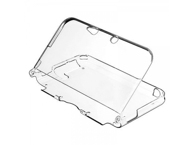 PROTECTOR ESTUCHE DE PLASTICO RIGIDO TRANSPARENTE PARA LA CONSOLA NINTENDO NEW 3DS XL  PROTEGE TU CONSOLA DE RAYAS, GOLPES Y SUCIEDAD.