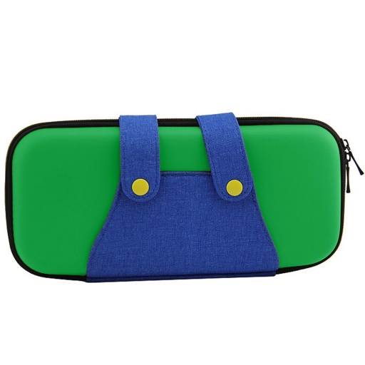 FUNDA TRANSPORTE PROTECTORA RIGIDA PARA NINTENDO SWITCH ATUENDO AZUL Y VERDE