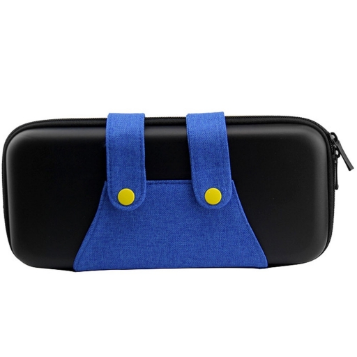 FUNDA TRANSPORTE PROTECTORA RIGIDA PARA NINTENDO SWITCH ATUENDO AZUL Y NEGRO