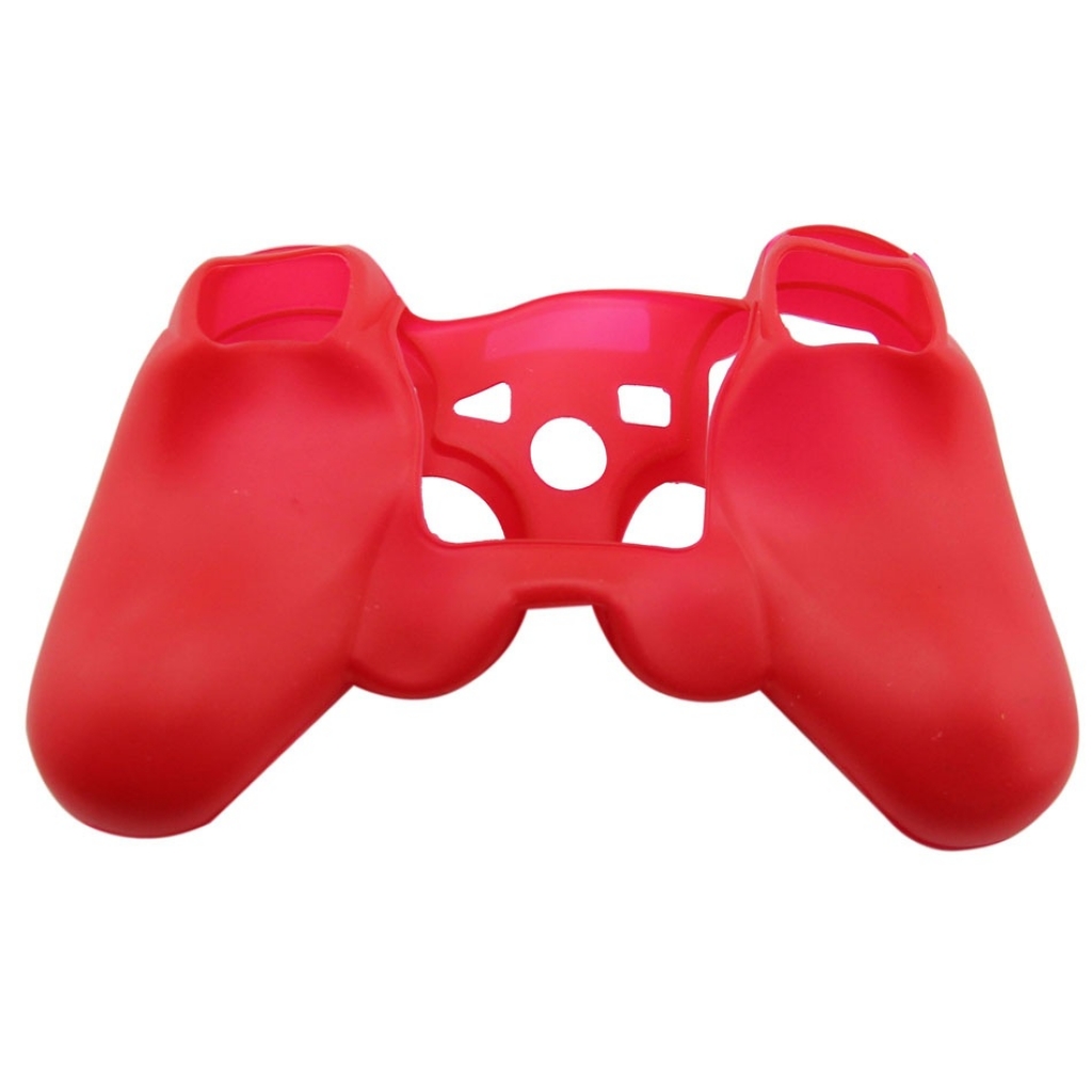 FUNDA PROTECTORA DE SILICONA ULTRA CONTROL PS4 ROJO