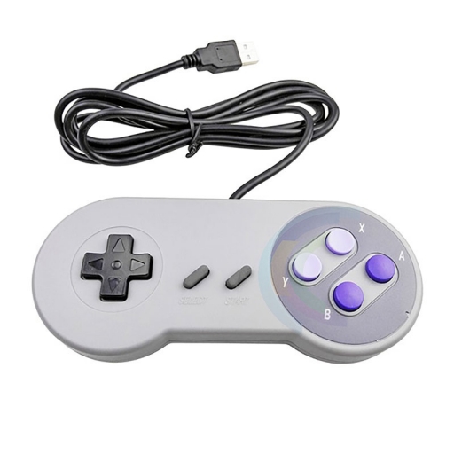 JOYSTICK USB RETRO DISEO SUPER NES 16 BIT PARA PC Y NOTEBOOK