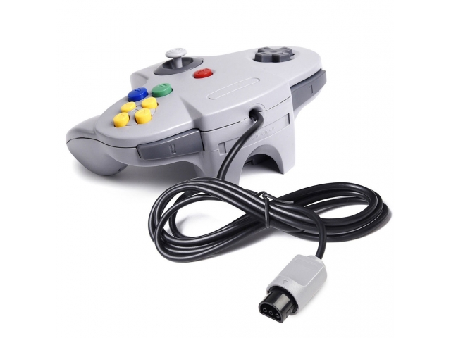 CONTROL MANDO GAMEPAD COMAPTIBLE CON LA CONSOLA NINTENDO 64 N64