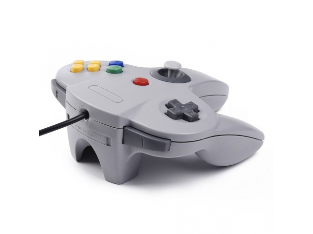 CONTROL MANDO GAMEPAD COMAPTIBLE CON LA CONSOLA NINTENDO 64 N64