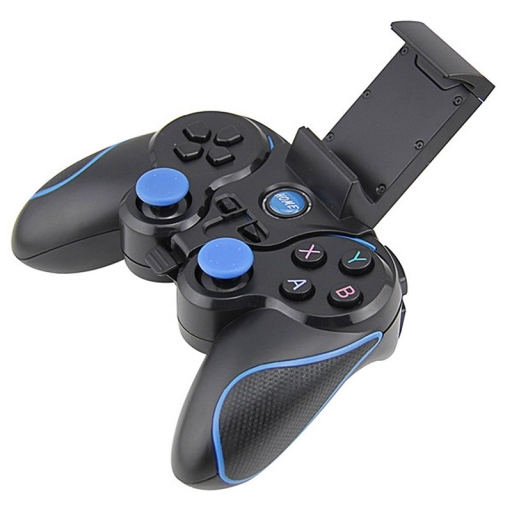 JOYSTICK INALAMBRICO BLUETOOTH RECARGABLE PARA CELULAR ANDROID AZUL