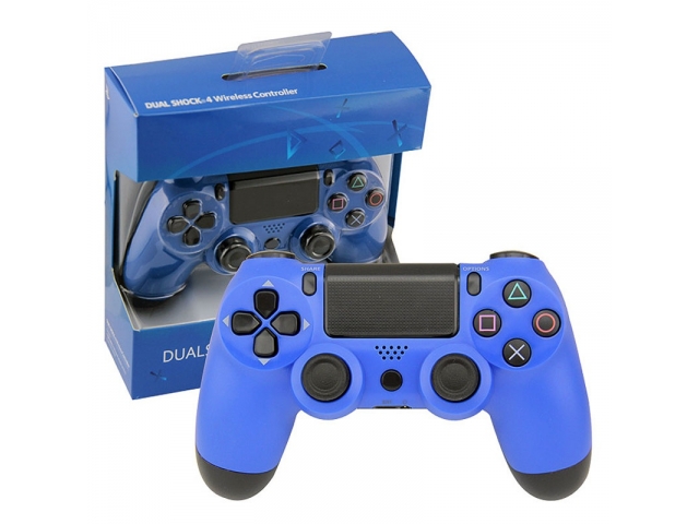 CONTROL MANDO INALAMBRICO PARA PLAYSTATION 4 COMPATIBLE AZUL