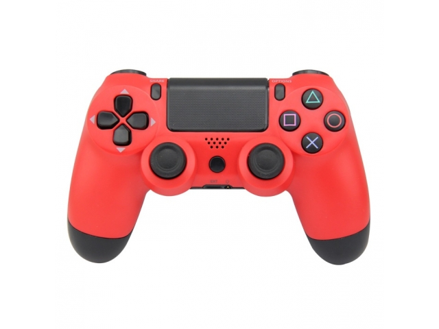 CONTROL MANDO INALAMBRICO PARA PLAYSTATION 4 COMPATIBLE ROJO