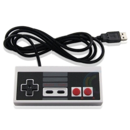 JOYSTICK USB RETRO DISEO NINTENDO 8 BIT PARA PC Y NOTEBOOK