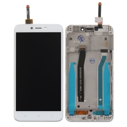 PANTALLA LCD DISPLAY CON TOUCH XIAOMI REDMI 4X BLANCA CON MARCO