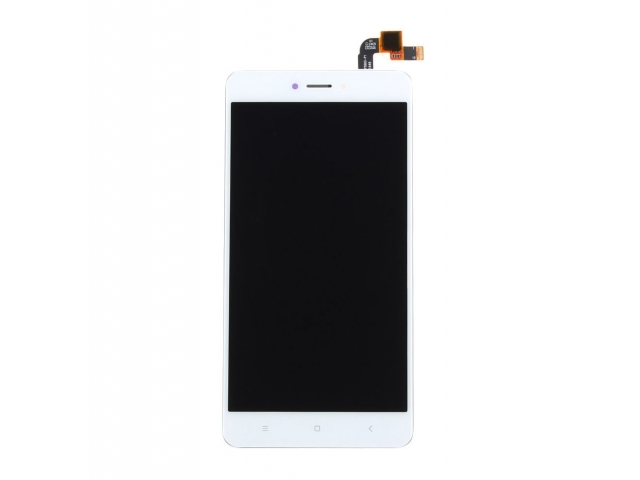 PANTALLA MODULO COMPLETO LCD DISPLAY CON VIDRIO TACTIL Y TOUCH DE REPUESTO PARA TELEFONO CELULAR XIAOMI REDMI NOTE 4X CON MARCO   COLOR: BLANCO