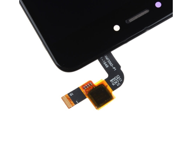 PANTALLA MODULO COMPLETO LCD DISPLAY CON VIDRIO TACTIL Y TOUCH DE REPUESTO PARA TELEFONO CELULAR XIAOMI REDMI NOTE 4X CON MARCO   COLOR: NEGRO