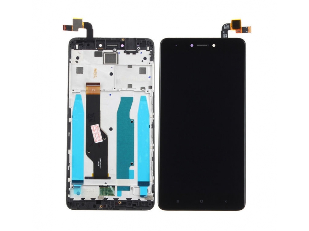 PANTALLA LCD DISPLAY CON TOUCH XIAOMI REDMI NOTE 4X NEGRA CON MARCO