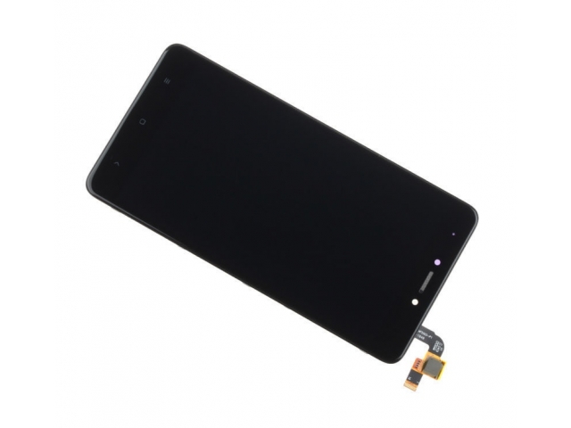 PANTALLA MODULO COMPLETO LCD DISPLAY CON VIDRIO TACTIL Y TOUCH DE REPUESTO PARA TELEFONO CELULAR XIAOMI REDMI NOTE 4X CON MARCO   COLOR: NEGRO