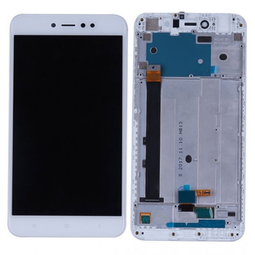 PANTALLA LCD DISPLAY CON TOUCH XIAOMI REDMI NOTE 5A PRIME BLANCO CON MARCO