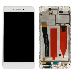 PANTALLA LCD DISPLAY VIDRIO TACTIL TOUCH HUAWEI P9 LITE 2017 SMART BLANCA CON MARCO