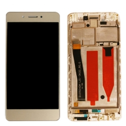 PANTALLA LCD DISPLAY VIDRIO TACTIL TOUCH HUAWEI P9 LITE 2017 SMART DORADO CON MARCO