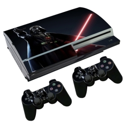 VINILO SKIN ADHESIVO PEGOTIN PERSONALIZAR PLAYSTATION 3 FAT DARTH VADER