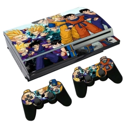 VINILO SKIN ADHESIVO PEGOTIN PERSONALIZAR PLAYSTATION 3 FAT DRAGON BALL Z