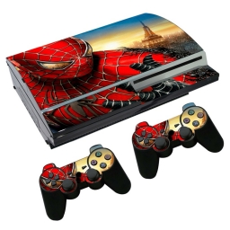 VINILO SKIN ADHESIVO PEGOTIN PERSONALIZAR PLAYSTATION 3 FAT SPIDERMAN