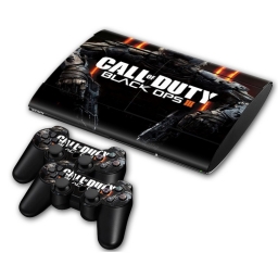 VINILO SKIN ADHESIVO PEGOTIN PERSONALIZAR PLAYSTATION 3 SUPER SLIM COD BLACK OPS 3