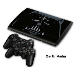 VINILO SKIN ADHESIVO PEGOTIN PERSONALIZAR PLAYSTATION 3 SUPER SLIM DARTH VADER