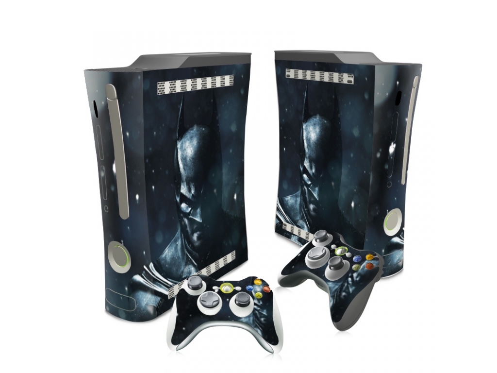 VINILO SKIN ADHESIVO PEGOTIN PERSONALIZAR XBOX360 FAT BATMAN