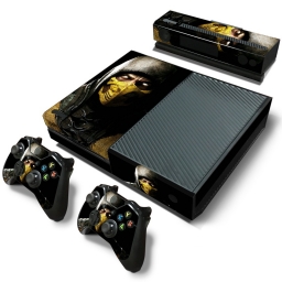VINILO SKIN ADHESIVO PEGOTIN XBOX ONE FAT MORTAL KOMBAT