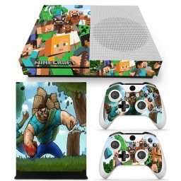 VINILO SKIN ADHESIVO PEGOTIN XBOX ONE SLIM MINE