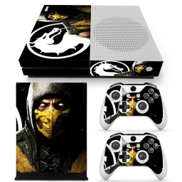 VINILO SKIN ADHESIVO PEGOTIN XBOX ONE SLIM MORTAL KOMBAT